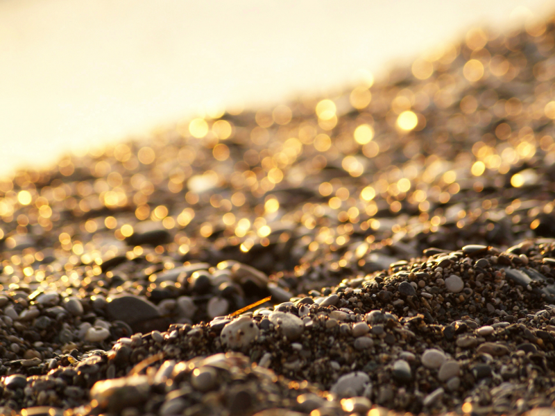 macro, пляж, свет, камни, песок, 2560x1439, sun, боке, light, boke, sand, beach, макро, stones, солнце