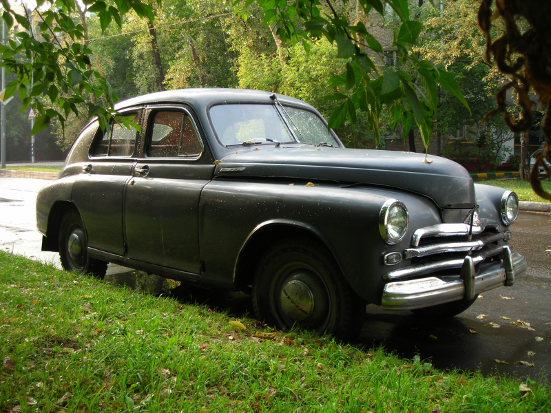машина времени, настоящий советский автомобиль, победа