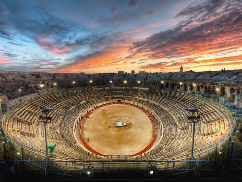 арена, arena, sunset, gladiator, закат