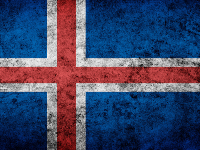 флаг, исландия, iceland