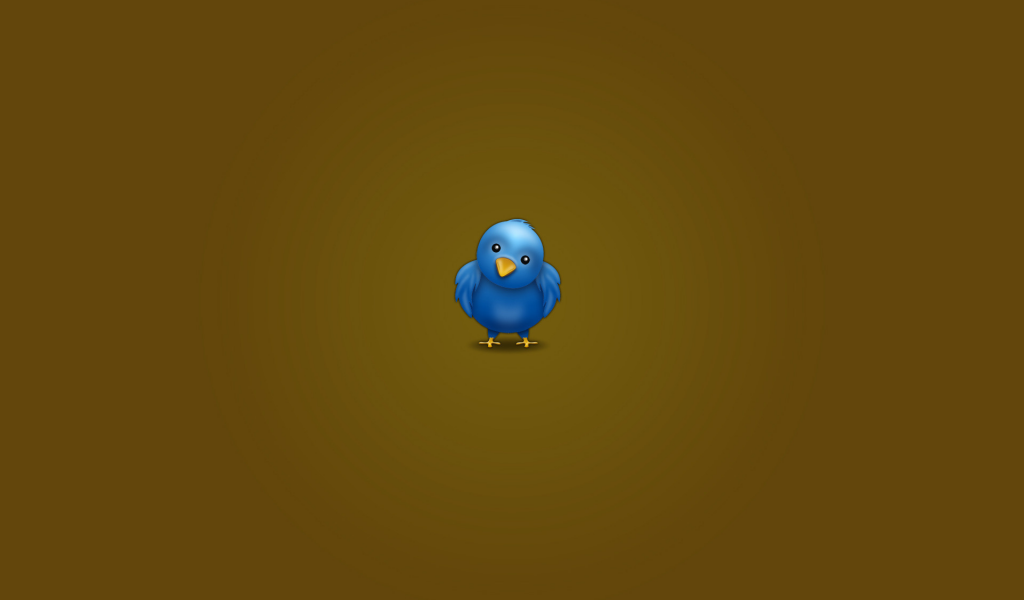 twitter wallpapers, минимализм, обои, птица, птицы, твиттер
