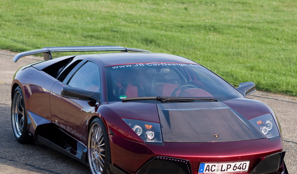 lp640, передняя часть, lamborghini, murcielago, jb car design