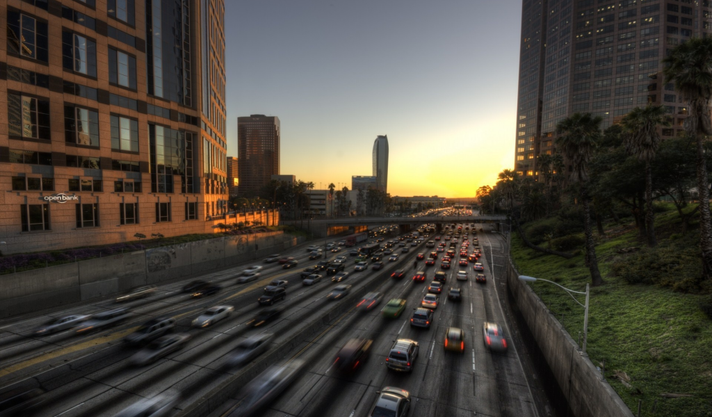 ca, los angeles, la, калифорния, usa, лос-анджелес, california, 110 freeway