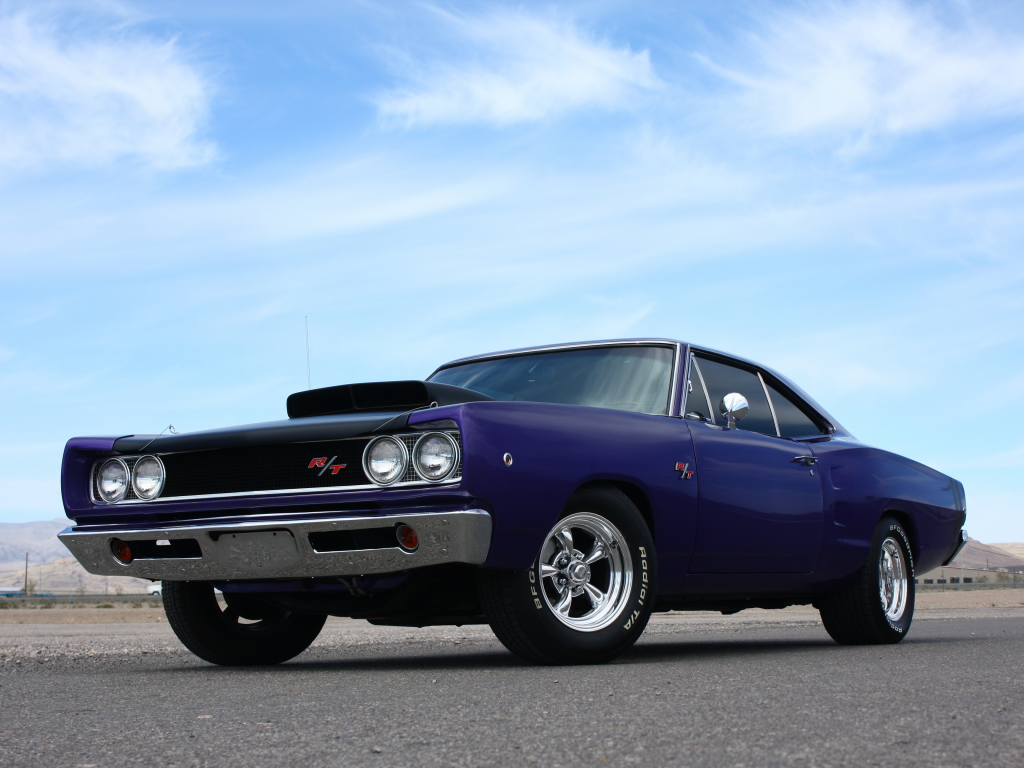 rt, dodge, 1968, coronet