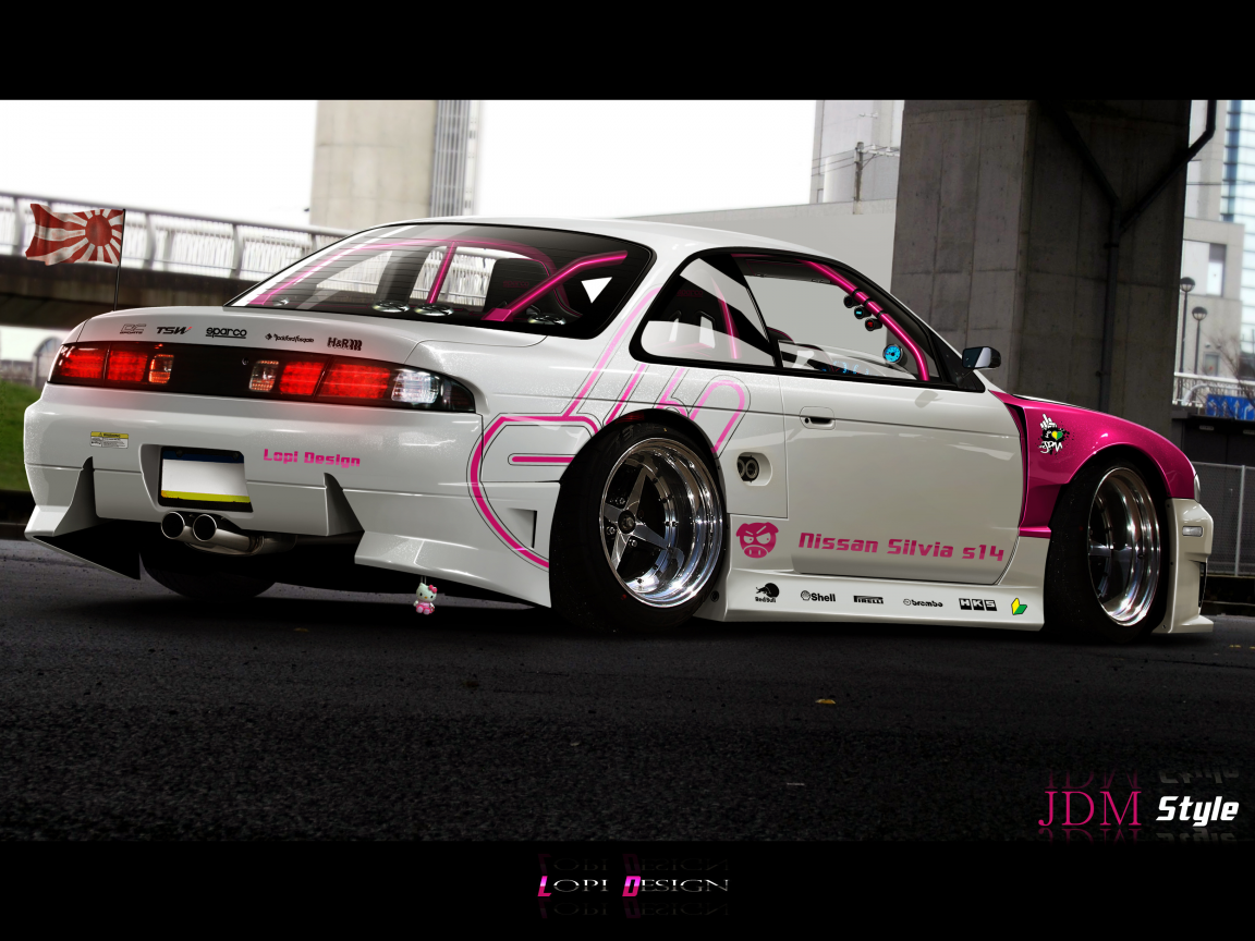 silvia, s14, nissan