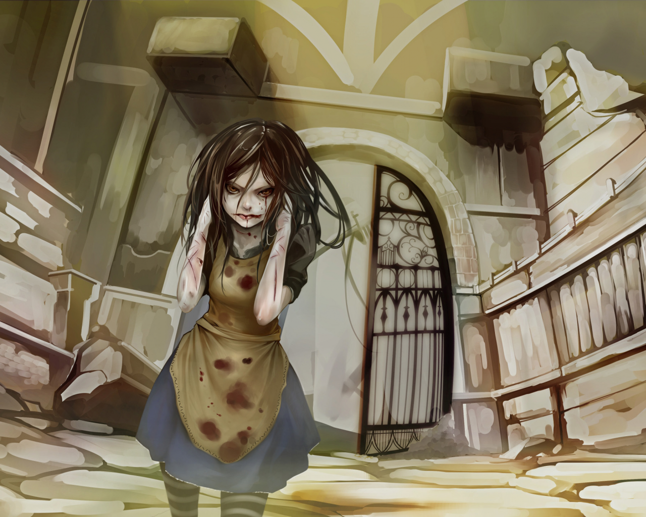 девушка, alice madness returns, alice