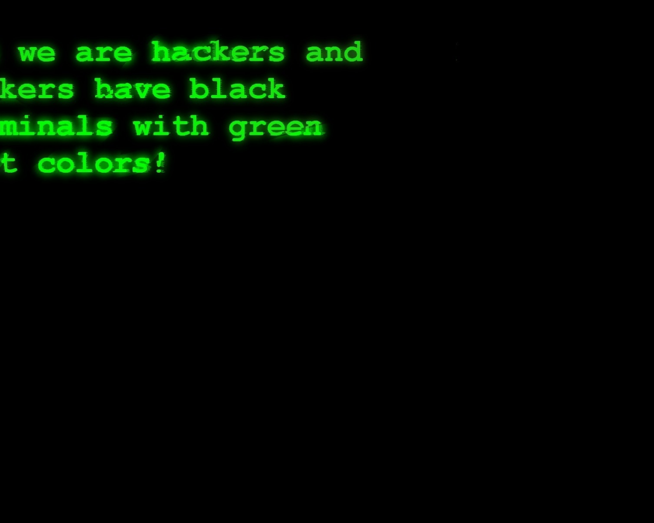 зелёный, hackers, текст, шрифт