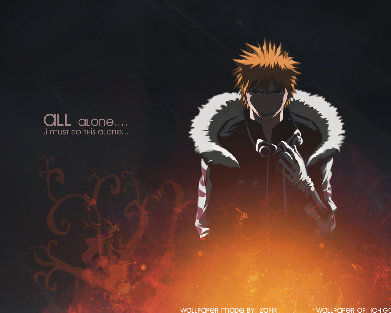 black, bleach, kurosaki ichigo