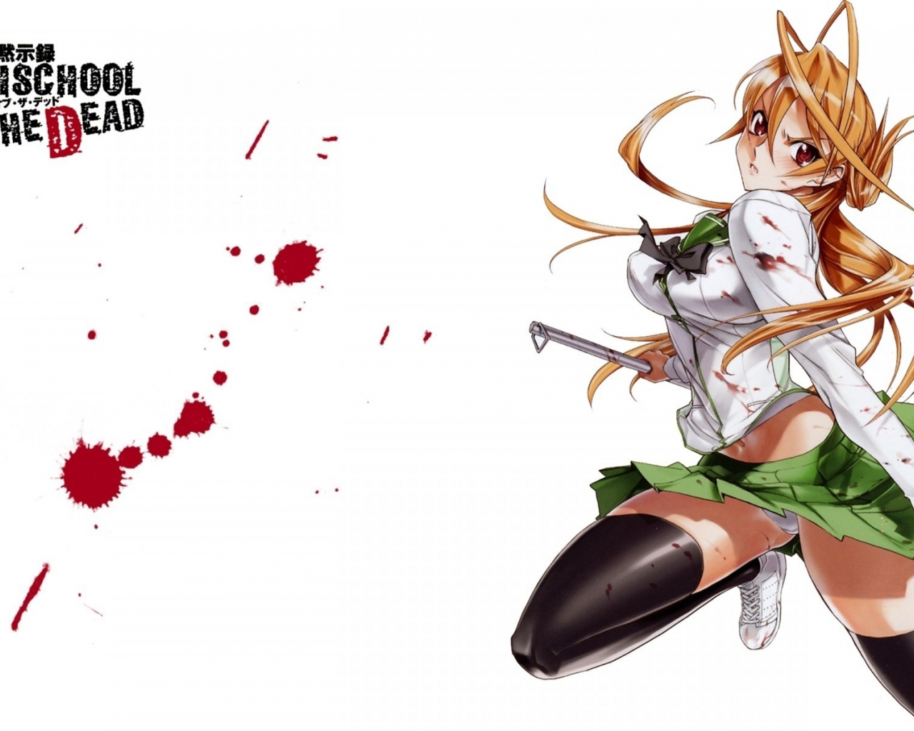 miyamoto rei, highschool of the dead, hotd