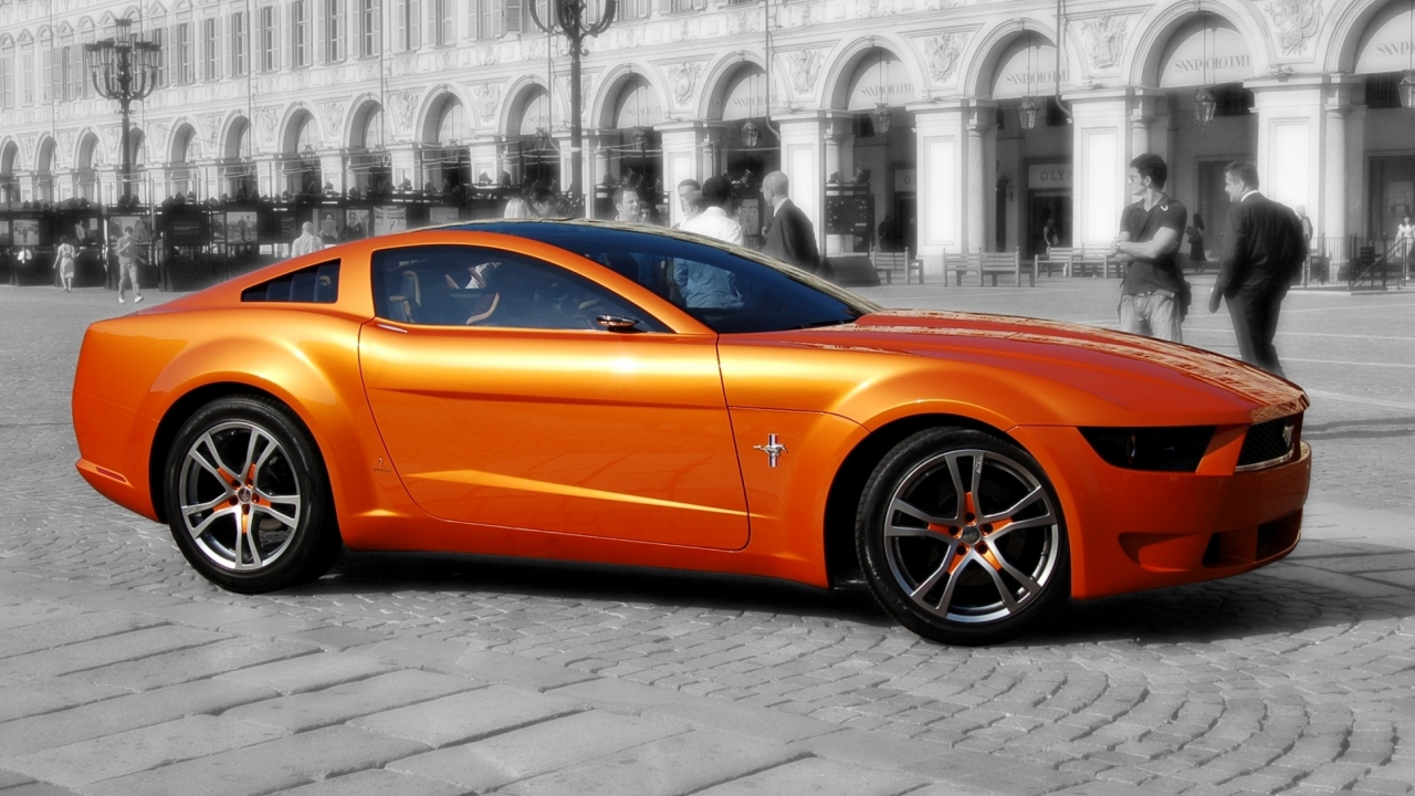 car, машина, авто, ford mustang, giugiaro