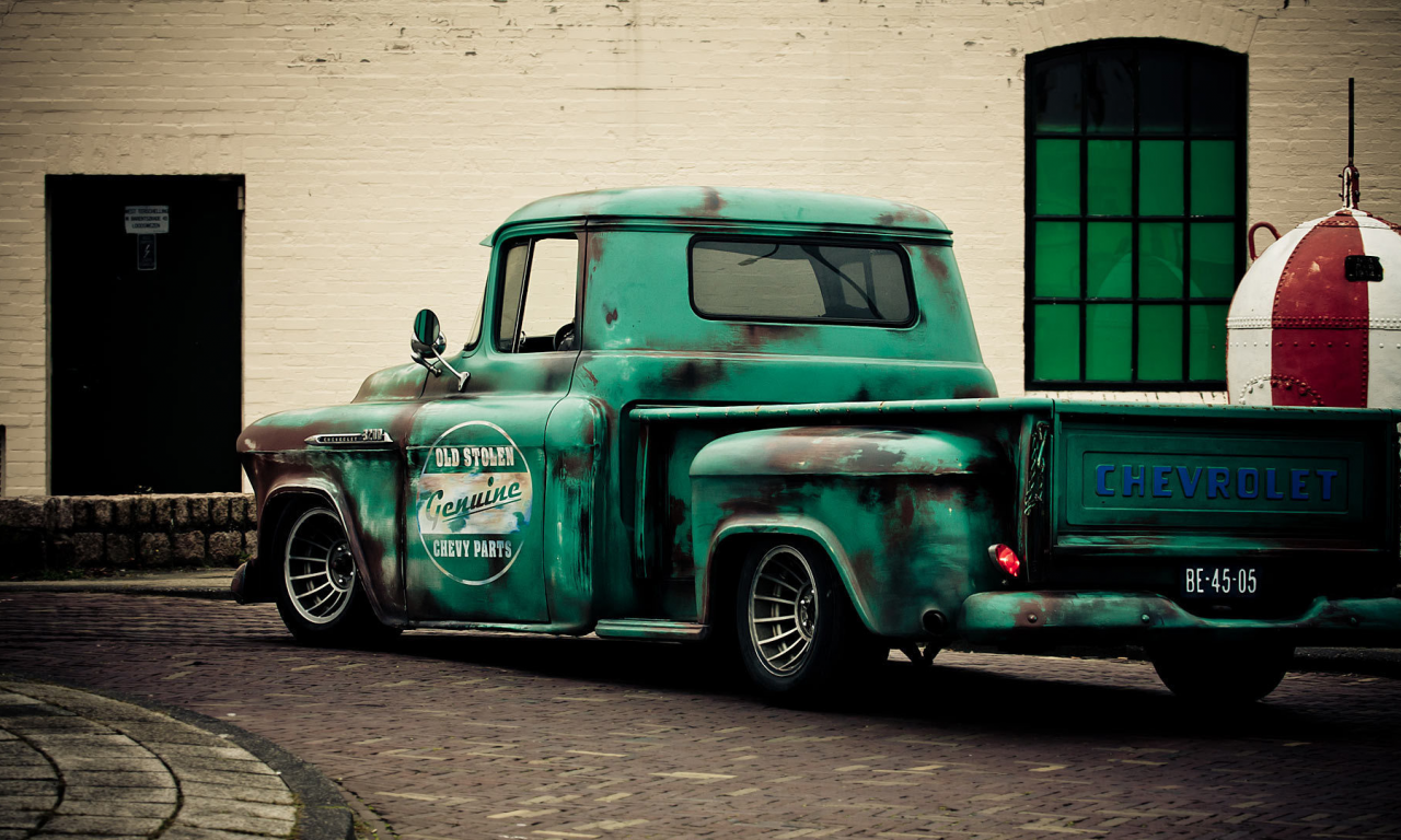 шевроле, 3200, грузовичок, chevy, обои, chevrolet, wallpapers, пикап, 1956, машина, авто, cars, тачка, ретро
