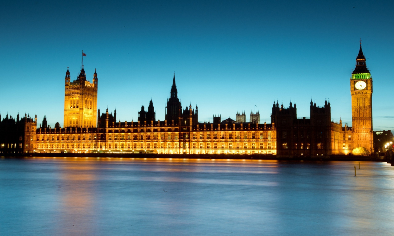 big ben, thames river, лондон, англия, night, england, ночь, uk, london