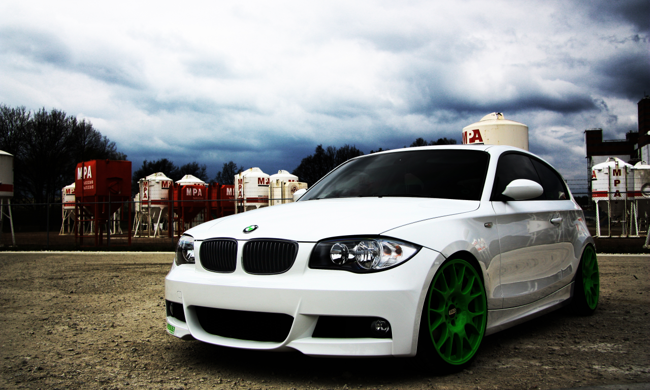 city, bmw 1 serie, bbs, диск, бмв, wallpapers auto, вид с переди, white, auto, колесо, cars