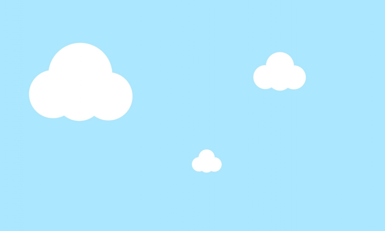 небо, sky, clouds, минимализм, облака, minimalism, 2560x1440