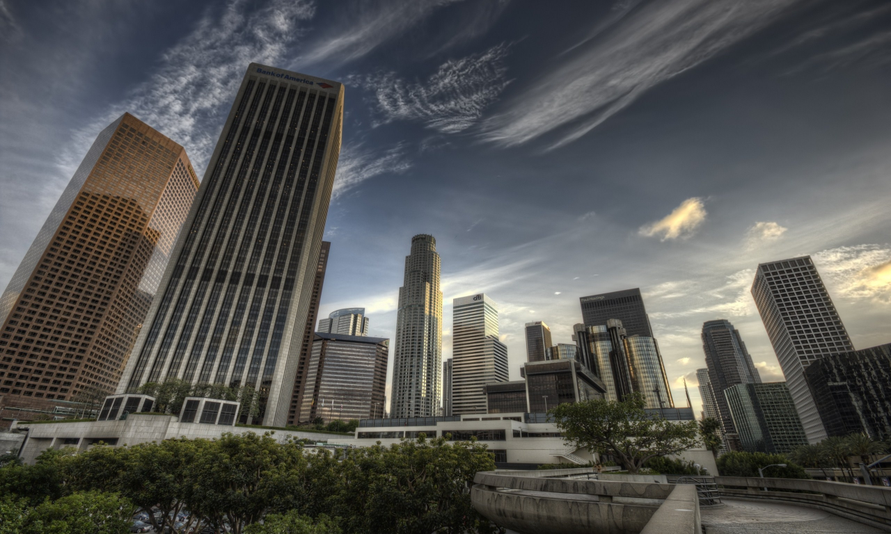 california, downtown, los angeles, usa, buildings, la, ca, калифорния, лос-анджелес