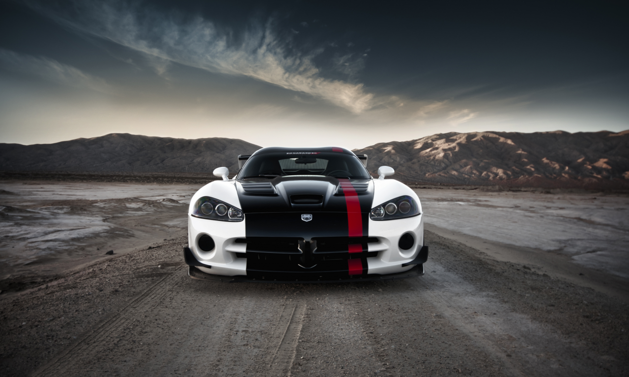 dodge, acr, горы, viper