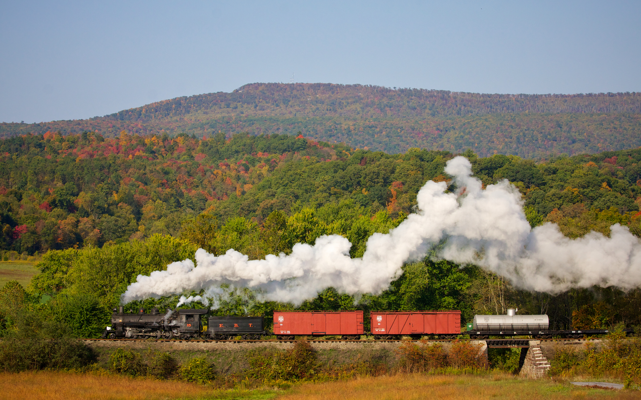 steam, пейзаж, паровоз, осень, железная дорога, ретро