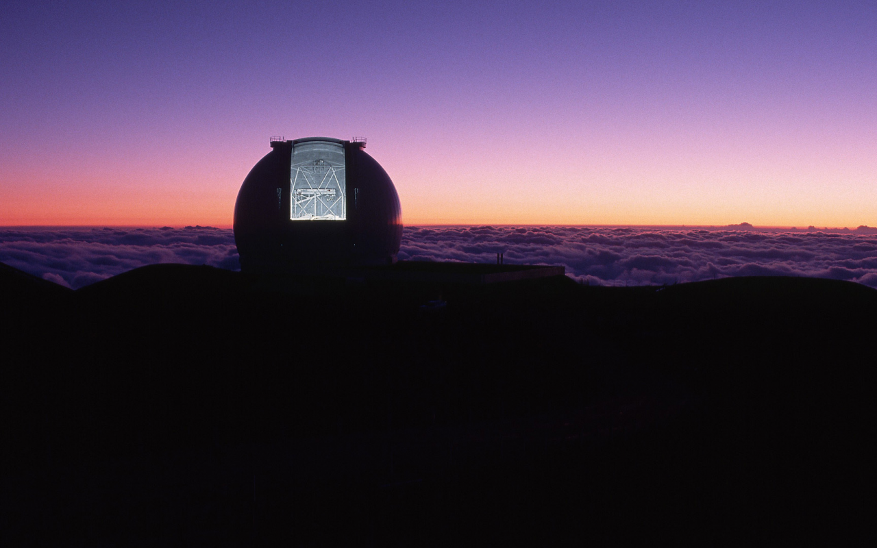 usa, hawaii island, hawaii, mauna kea observatory, mauna kea volcano