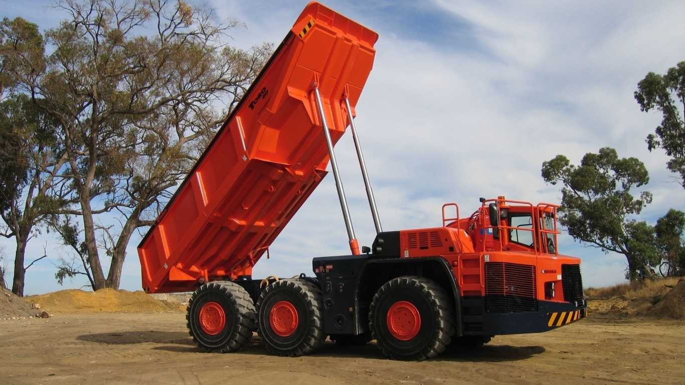 самосвал, toro, sandvik tamrock