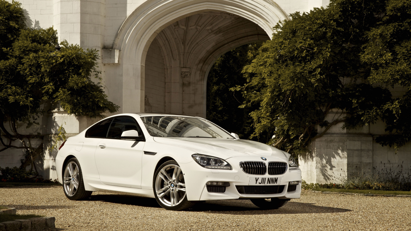 трава, sun, shadow, тень, солнце, машина, grass, car, 3000x2000, деревья, trees, 2012 bmw 6 series coupe