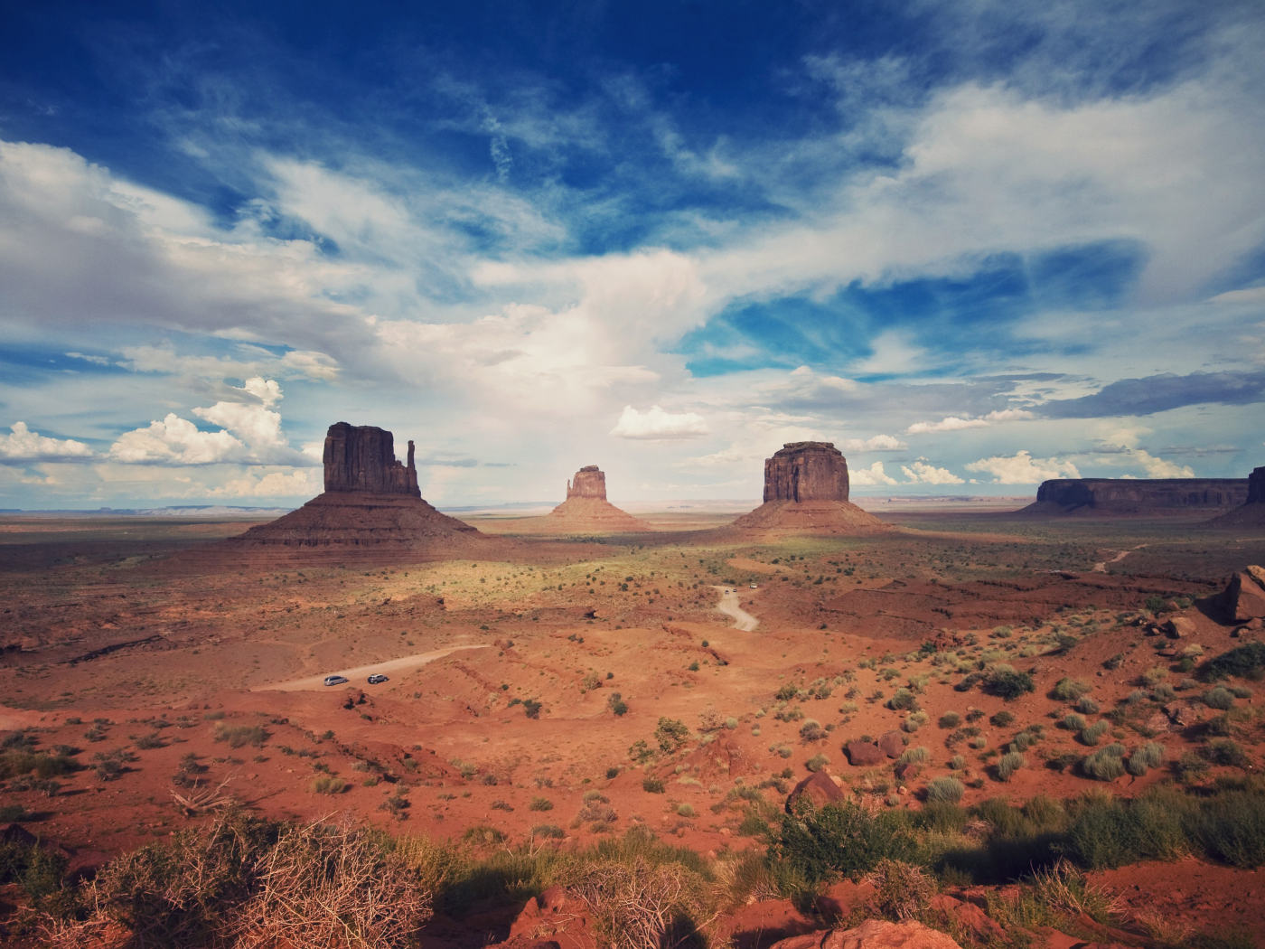 небо, пейзаж, дорога, каньон, пустыня, природа, desert