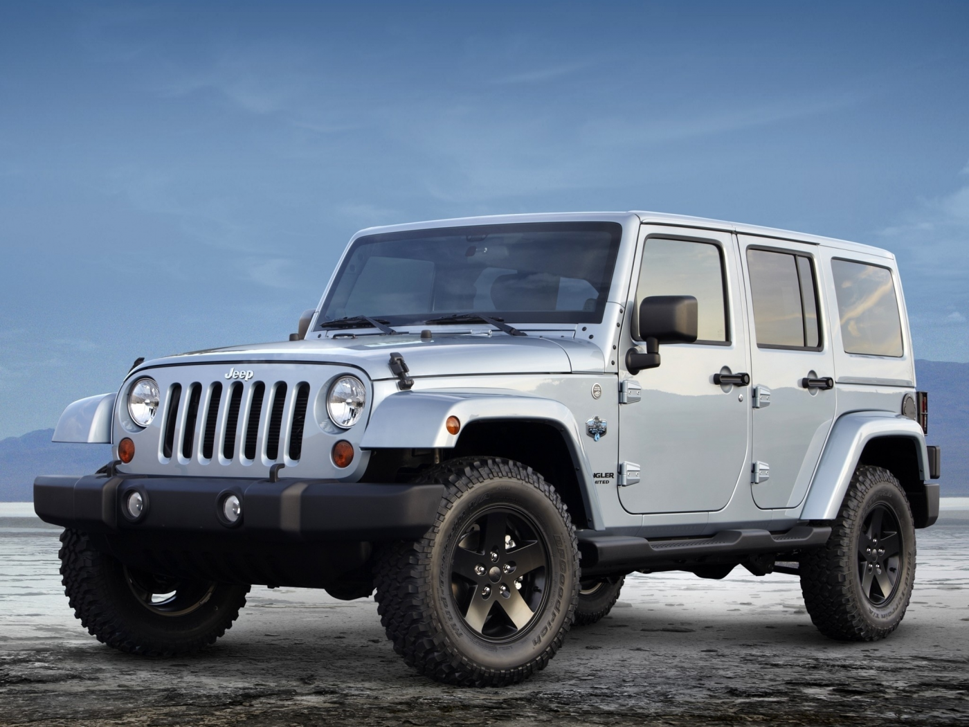 арктик, wrangler, внедорожник, unlimited, небо, jeep, ренглер, джип, arctic, колёса, анлимитед, передок