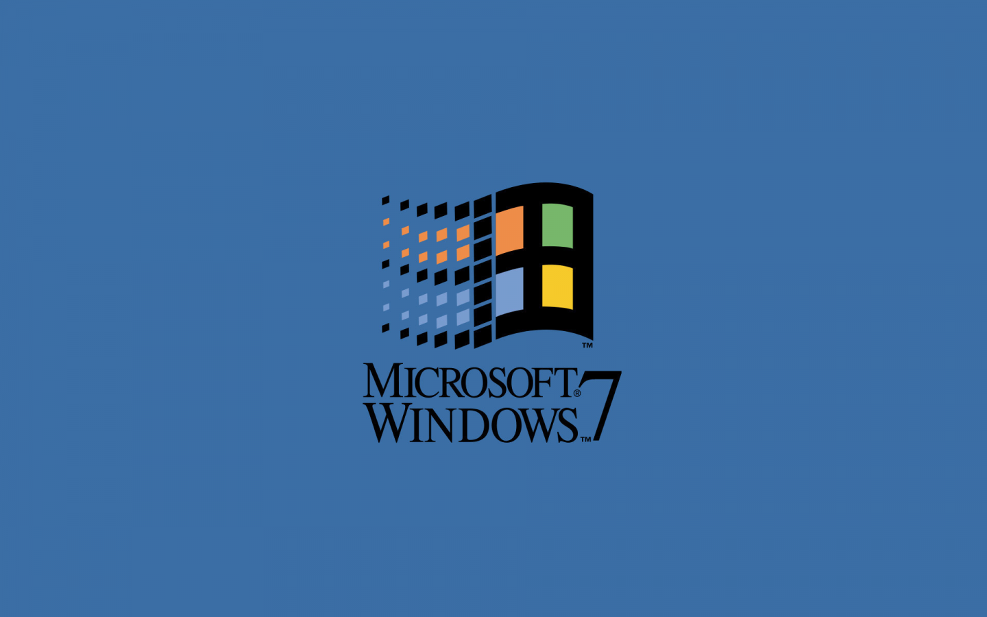 logo, microsoft, seven, windows