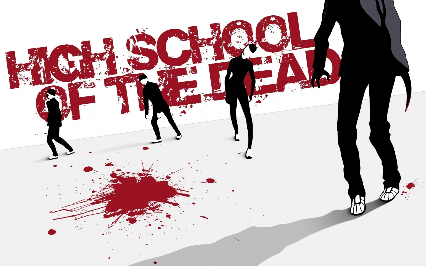 зомби, hsotd, high school of the dead