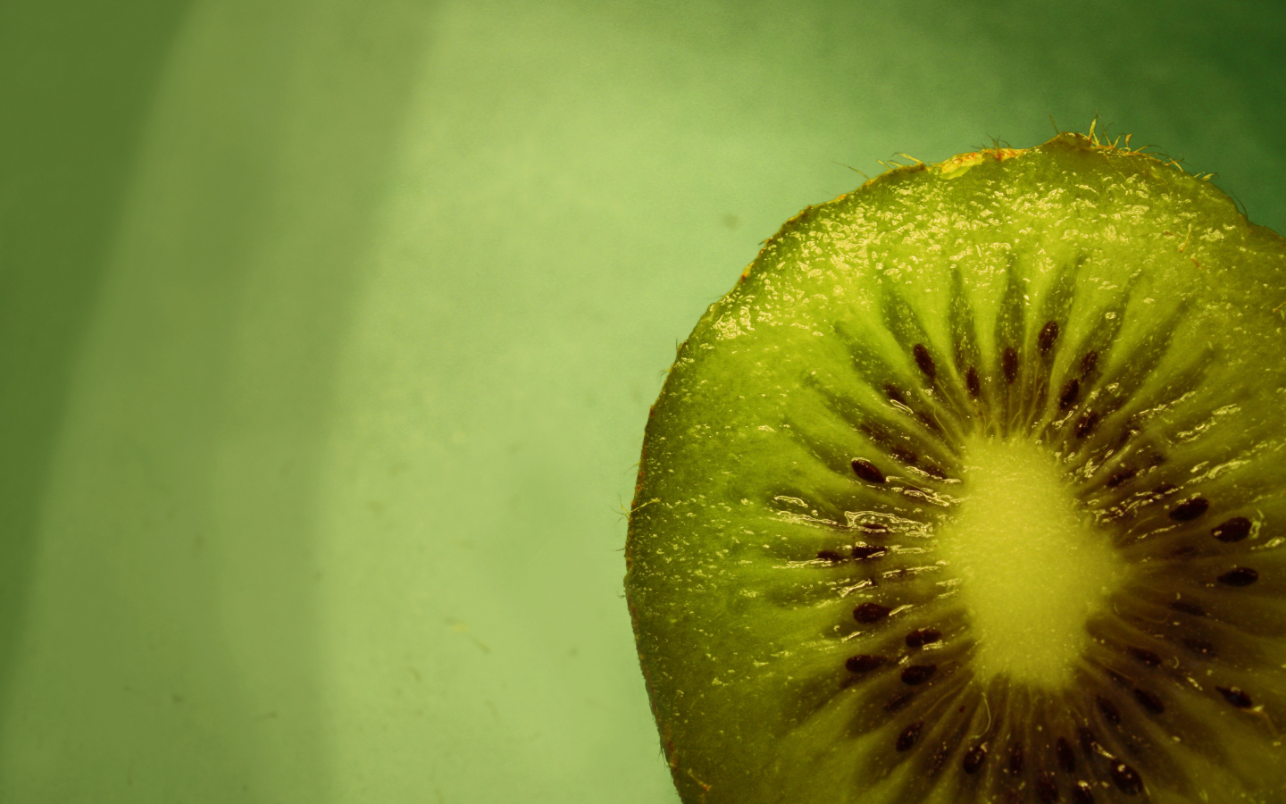 фрукт, macro, киви, зеленый фон, kiwi, макро, еда