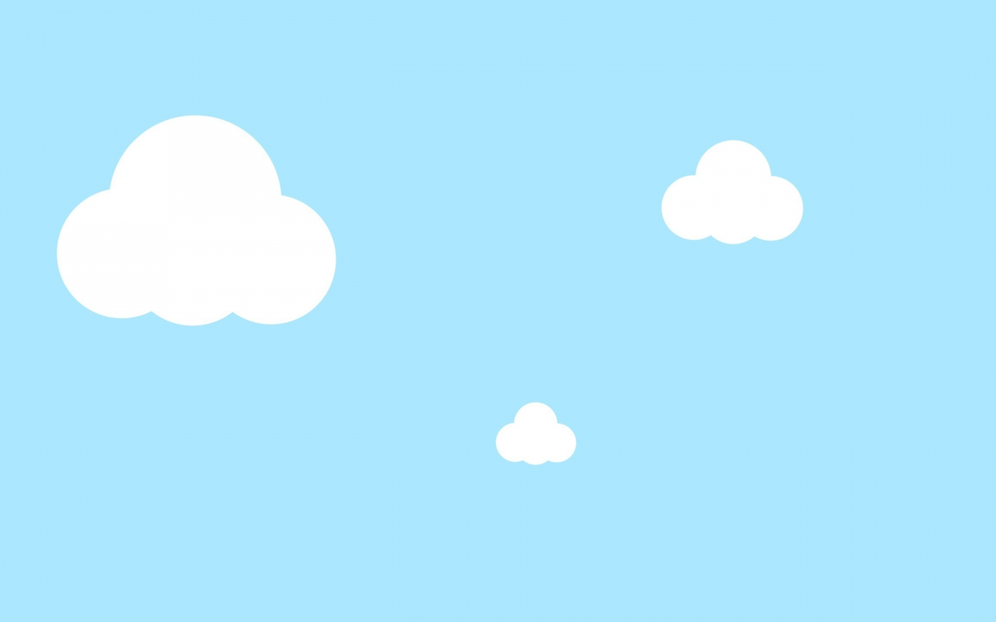 небо, sky, clouds, минимализм, облака, minimalism, 2560x1440
