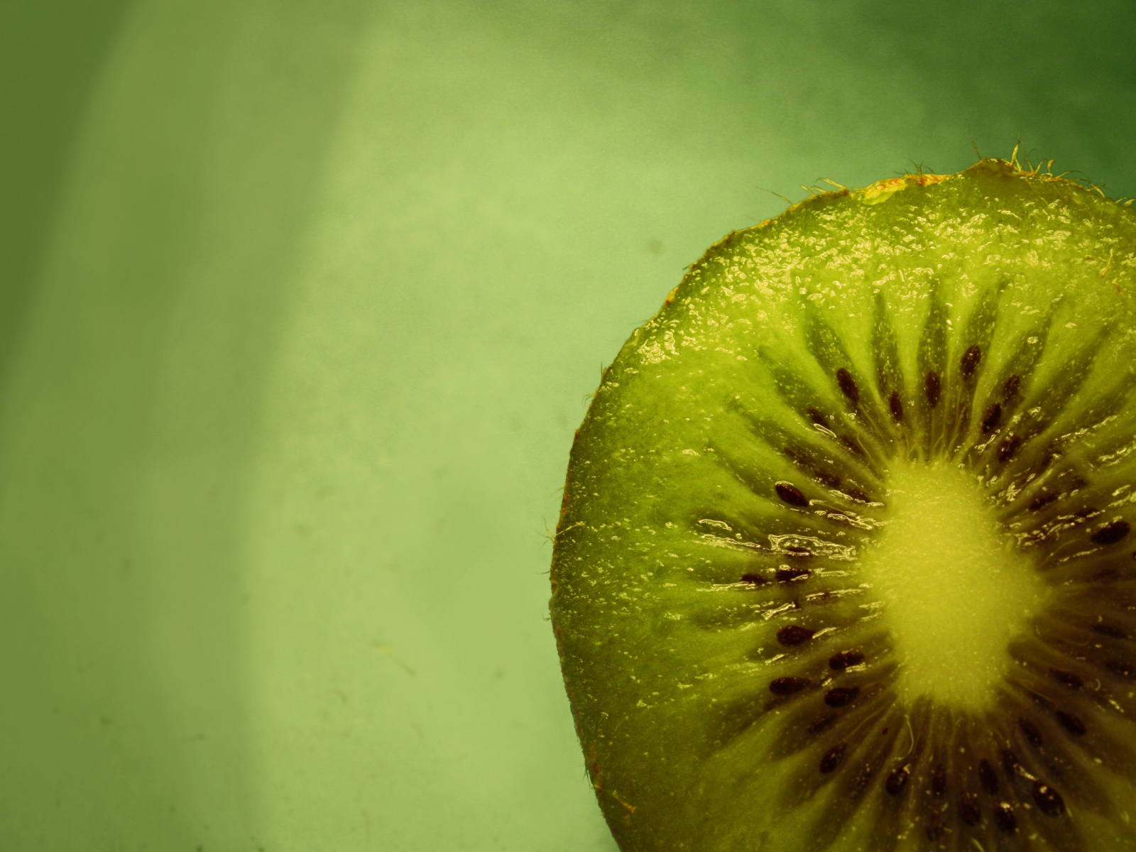 фрукт, macro, киви, зеленый фон, kiwi, макро, еда