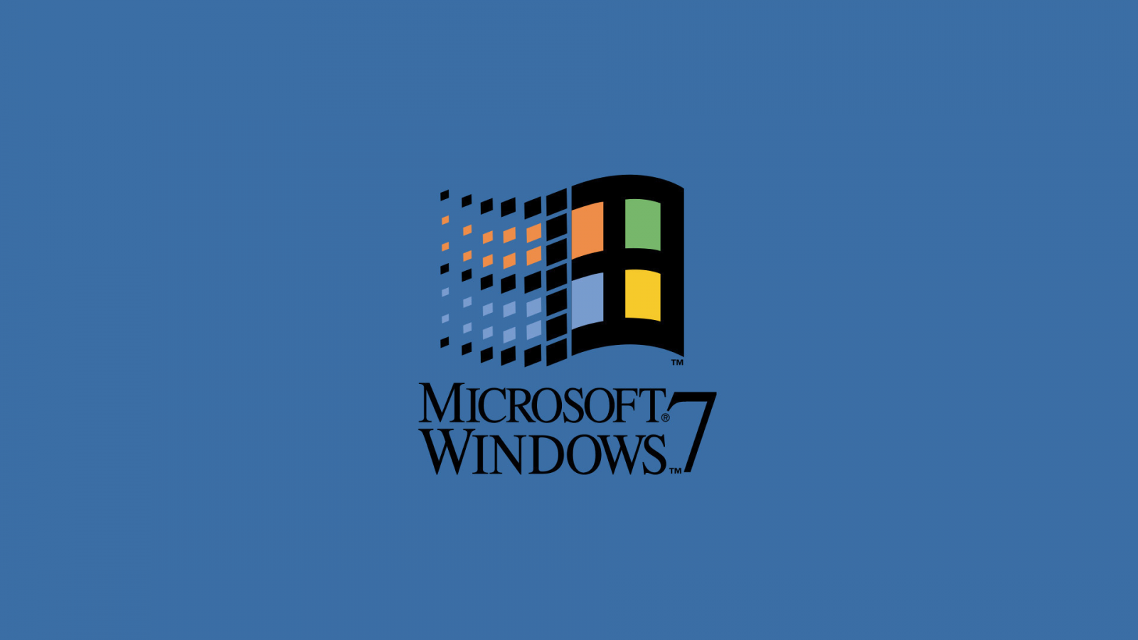 logo, microsoft, seven, windows