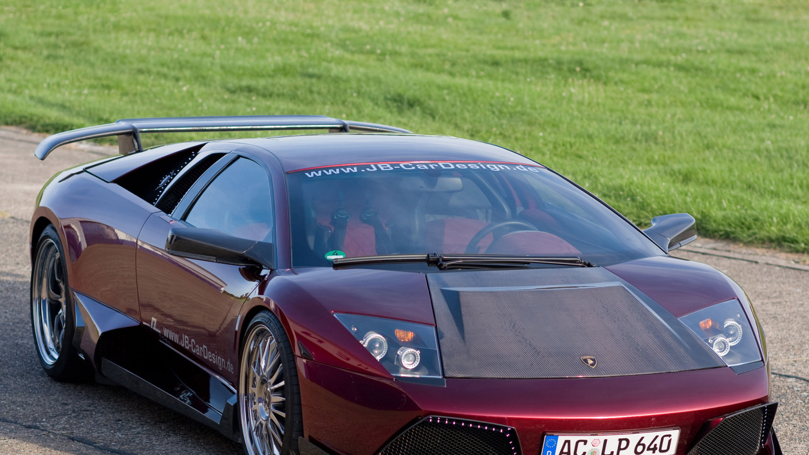 lp640, передняя часть, lamborghini, murcielago, jb car design