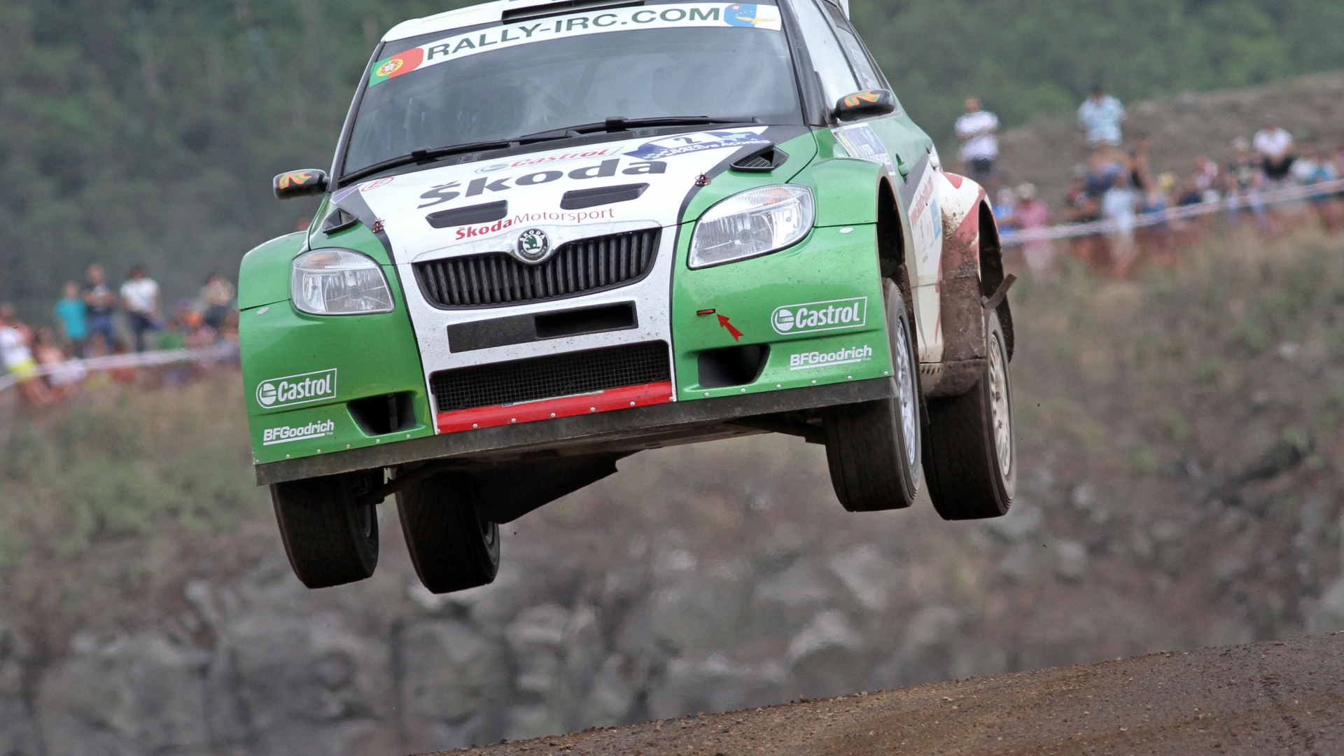 skoda fabia s2000, german car scene, intercontinental rally challenge, skoda - azores rally 2010