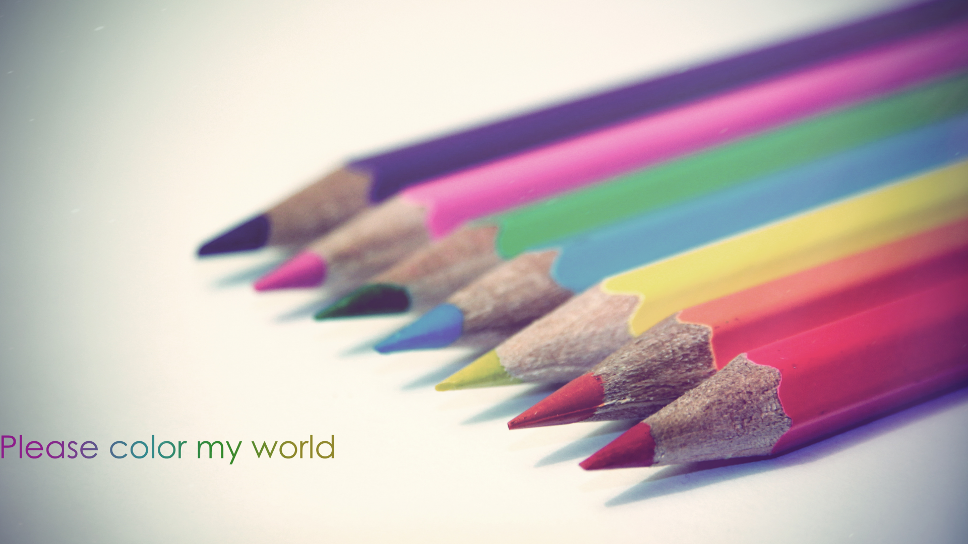 разукрась, карандаши, пожалуйста, мой, мир, разноцветные