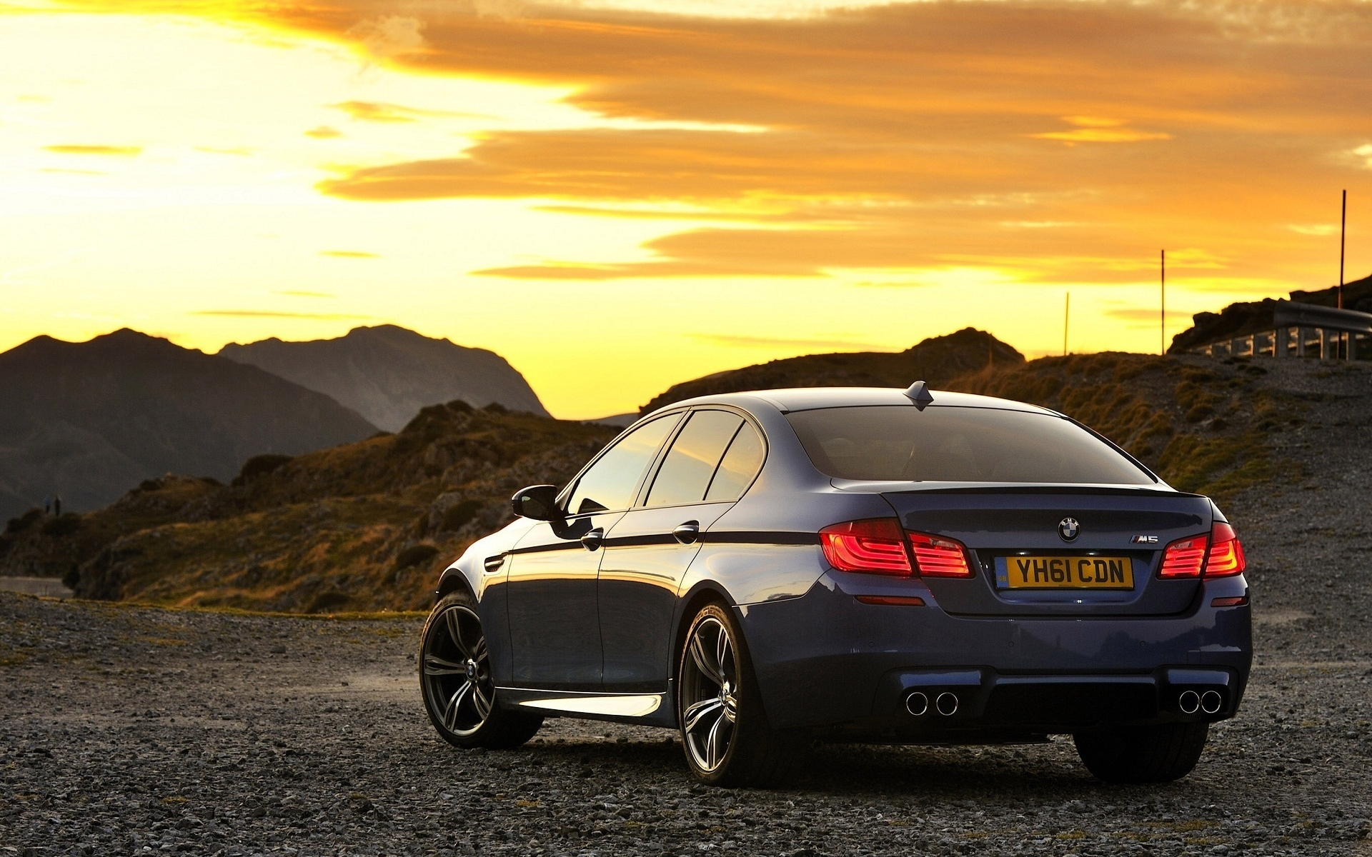 небо, солнце, sun, 1920x1274, nature, природа, 2012 bmw f10 m5, sunset, закат, машина, car, sky