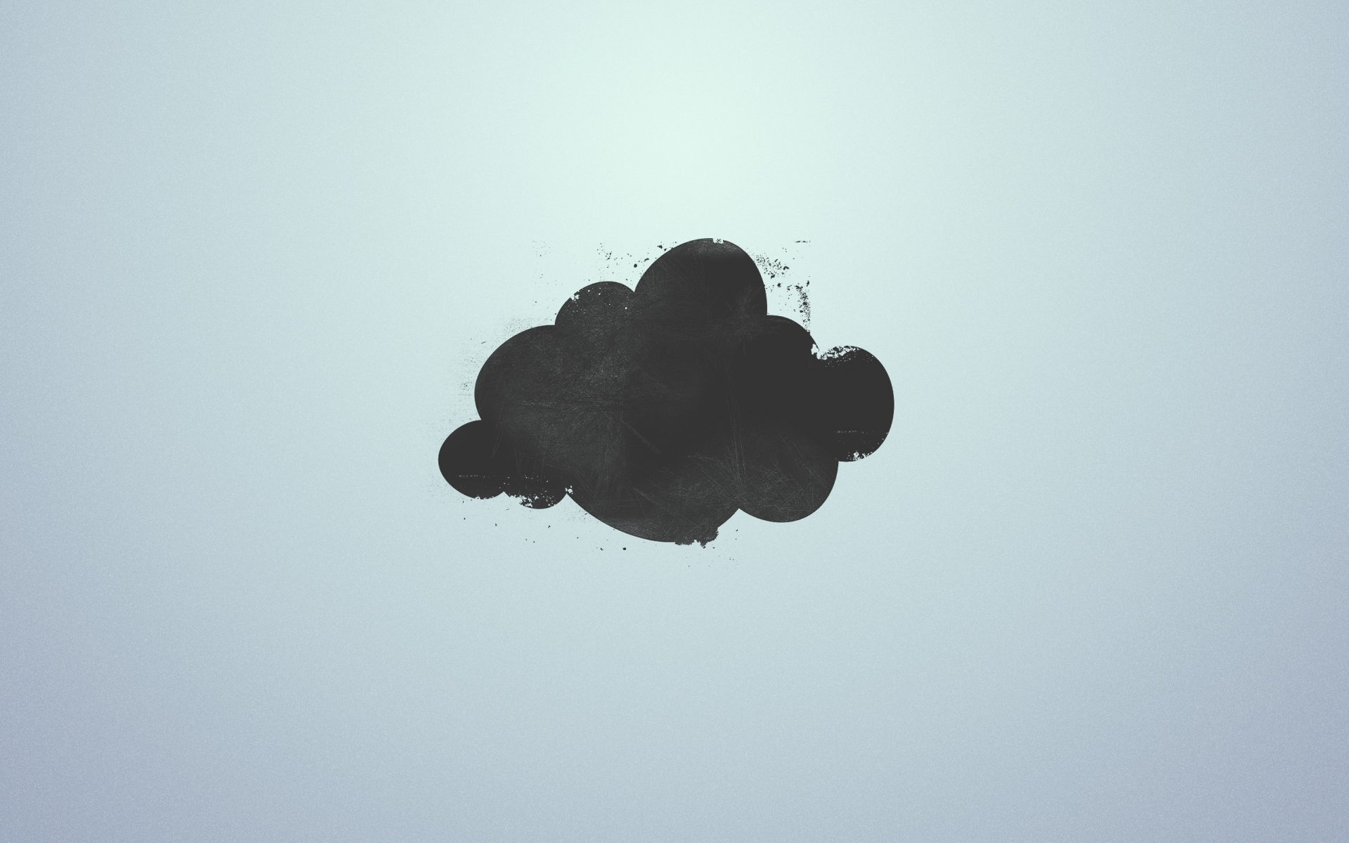 облако, минимализм, гранж