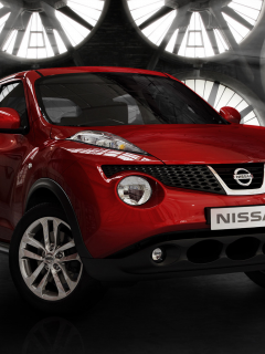 жук, nissan, красная, ниссан, juke, concept, авто, машина, 2010