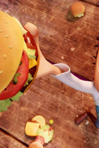 ученый, гамбургер, мультфильм, cloudy with a chance of meatballs