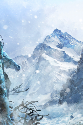 снег, снайпер, горы, sniper ghost warrior 2