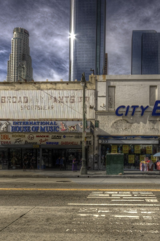 buildings, ca, la, downtown, los angeles, usa, лос-анджелес, калифорния