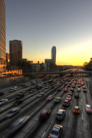 ca, los angeles, la, калифорния, usa, лос-анджелес, california, 110 freeway