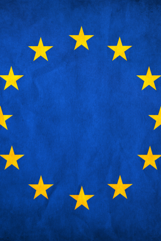 flag, european union, grunge