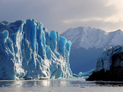 glacier, water, ice, iceberg