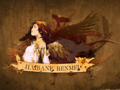 rakka, anime, haibane renmei, аниме