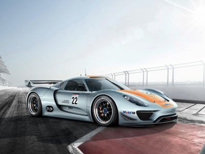 rsr, небо, porsche, гоночный трек, concept, 918