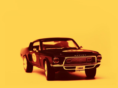 ford mustang, желтый, фон, 1968, машина, shelby