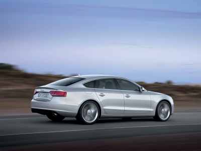 audi, silver, a5 sportback