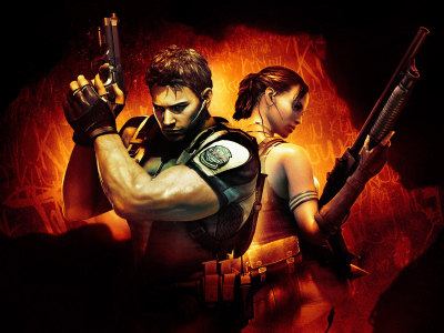 игры, sheva, resident evil 5, chris