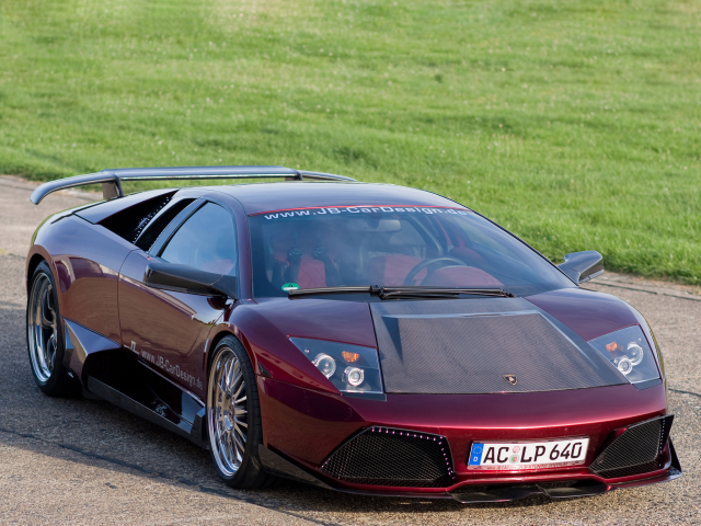 lp640, передняя часть, lamborghini, murcielago, jb car design